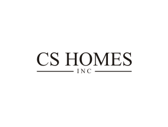 CS HOMES inc logo design by Barkah