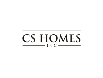 CS HOMES inc logo design by Barkah