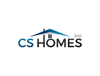 CS HOMES inc logo design by J0s3Ph