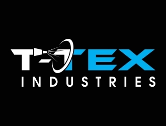 T-TEX INDUSTRIES logo design by alfais