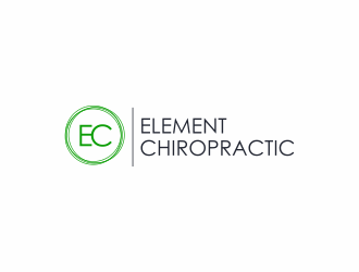 Element Chiropractic logo design by ammad