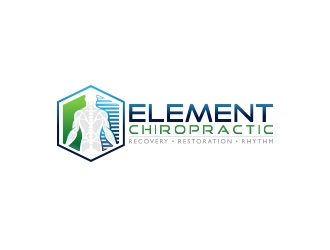 Element Chiropractic logo design by Akisaputra