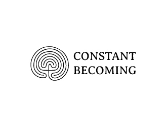 Constant Becoming logo design by tukangngaret