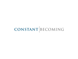 Constant Becoming logo design by logitec