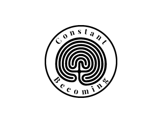 Constant Becoming logo design by kasperdz