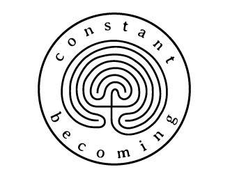 Constant Becoming logo design by axel182