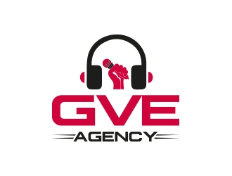 GVE Agency logo design by zubi