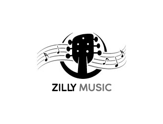Zilly Music logo design by munna