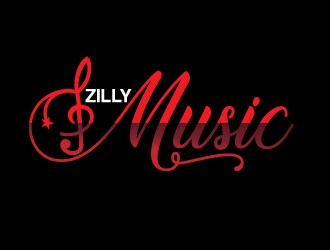 Zilly Music logo design by Suvendu
