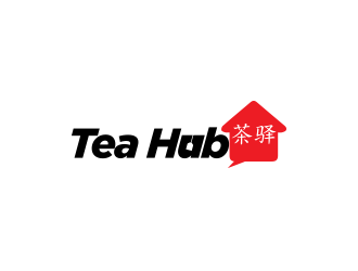 Tea Hub 茶驿 logo design by Inlogoz