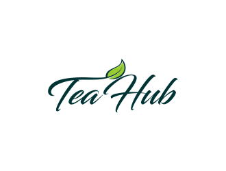 Tea Hub 茶驿 logo design by senandung
