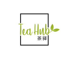 Tea Hub 茶驿 logo design by Kanya