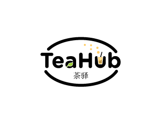 Tea Hub 茶驿 logo design by SOLARFLARE
