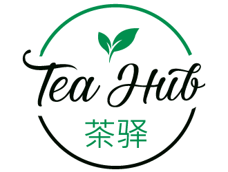Tea Hub 茶驿 logo design by MonkDesign