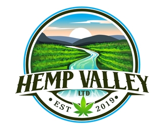 Hemp Valley Ltd. logo design by DreamLogoDesign