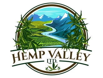 Hemp Valley Ltd. logo design by DreamLogoDesign