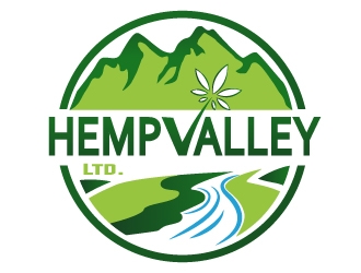 Hemp Valley Ltd. logo design by MonkDesign