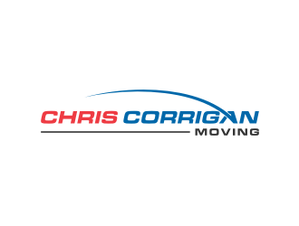 Chris Corrigan Moving logo design by Gravity