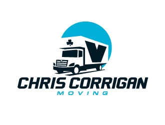 Chris Corrigan Moving logo design by dasigns