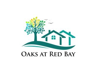 Oaks at Red Bay logo design by N3V4