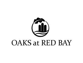 Oaks at Red Bay logo design by Foxcody