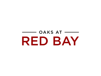 Oaks at Red Bay logo design by p0peye