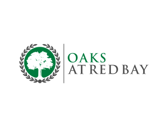 Oaks at Red Bay logo design by BlessedArt