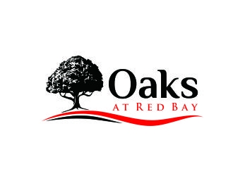 Oaks at Red Bay logo design by AisRafa