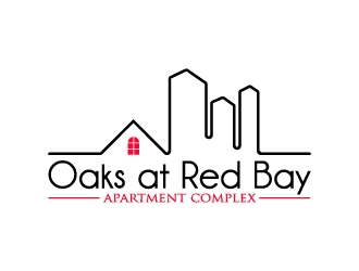 Oaks at Red Bay logo design by Hansiiip