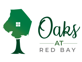 Oaks at Red Bay logo design by MonkDesign
