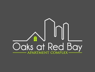 Oaks at Red Bay logo design by Hansiiip