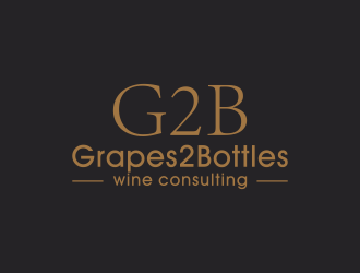 G2B - Grapes2Bottles Wine Consulting logo design by salis17