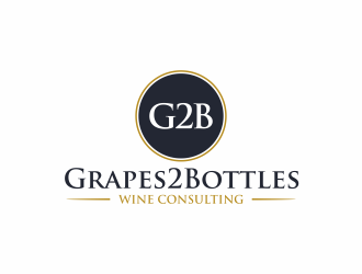 G2B - Grapes2Bottles Wine Consulting logo design by ammad