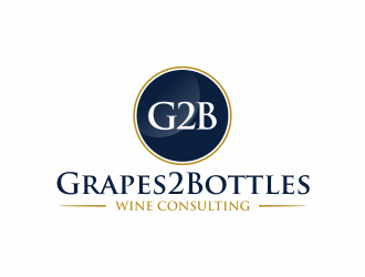 G2B - Grapes2Bottles Wine Consulting logo design by ammad