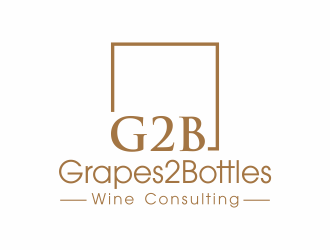 G2B - Grapes2Bottles Wine Consulting logo design by eagerly