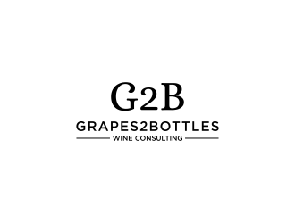 G2B - Grapes2Bottles Wine Consulting logo design by kaylee
