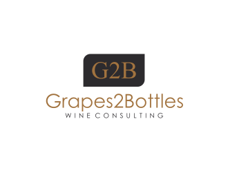 G2B - Grapes2Bottles Wine Consulting logo design by ammad