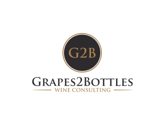 G2B - Grapes2Bottles Wine Consulting logo design by ammad