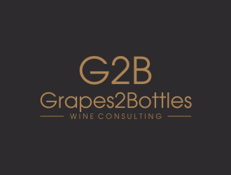 G2B - Grapes2Bottles Wine Consulting logo design by ammad
