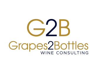 G2B - Grapes2Bottles Wine Consulting logo design by lexipej