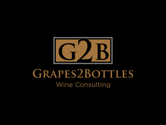 G2B - Grapes2Bottles Wine Consulting logo design by haidar