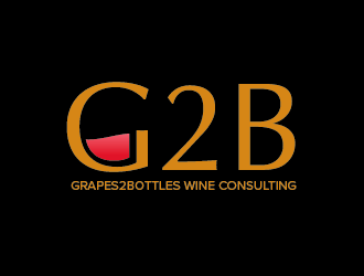 G2B - Grapes2Bottles Wine Consulting logo design by czars