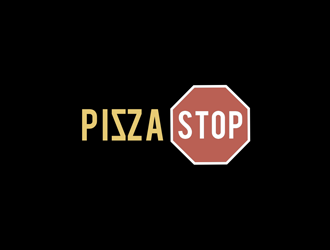 Pizza Stop logo design by johana