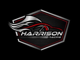 Harrison racing logo design by nandoxraf