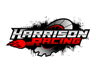 Harrison racing logo design by coco
