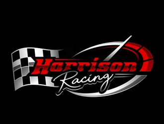Harrison racing logo design by DreamLogoDesign