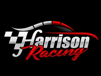 Harrison racing logo design by DreamLogoDesign