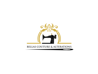 Bellas Couture & Alterations logo design by logitec
