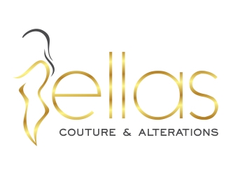 Bellas Couture & Alterations logo design by cikiyunn