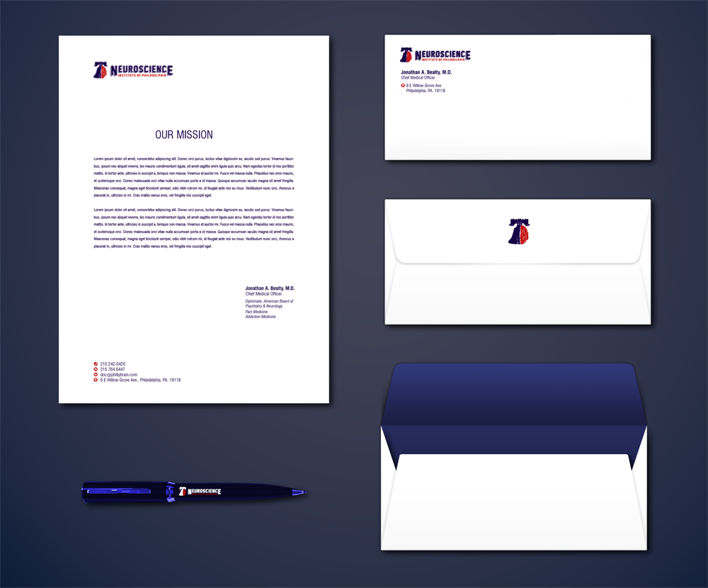 Neuroscience Institute of Philadelphia logo design by SOLARFLARE